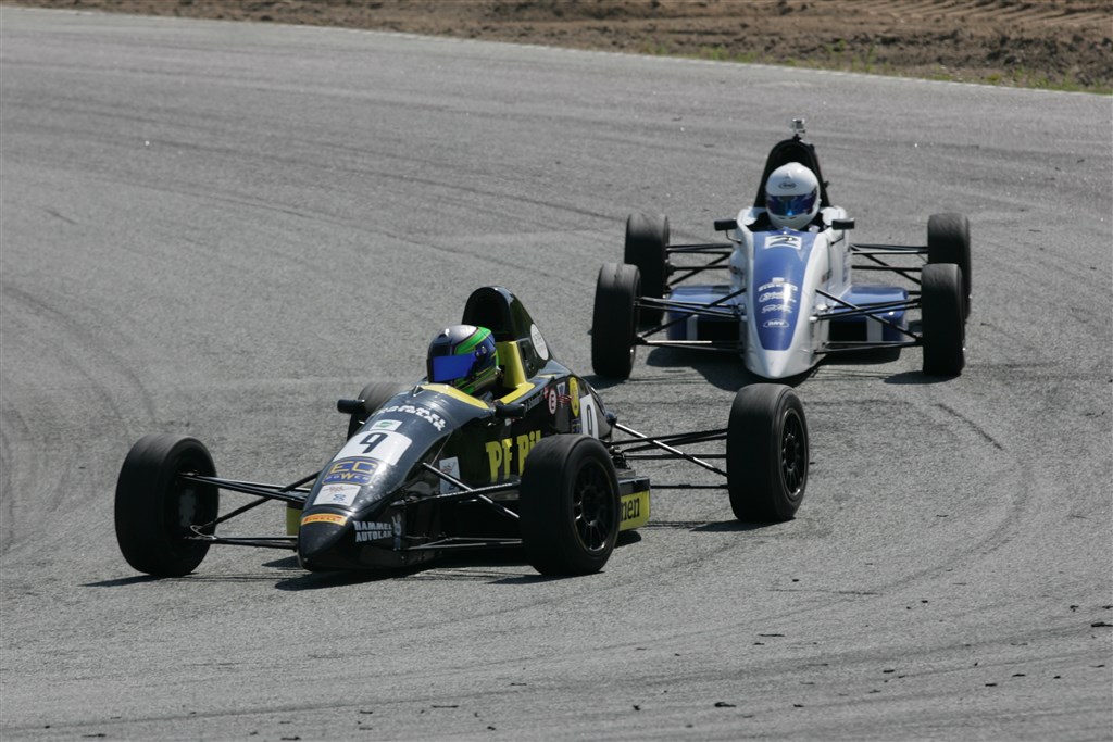 Frederik Schandorff vandt alle tre løb på Ring Djursland
(Foto: CF-Racing)